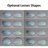 Sonnenbrillenrahmen aus reinem Titan, individuelle Brillengläser, Formen, randlose Brillengestelle, optisch verschreibungspflichtig, Herren-Business-Stil