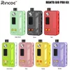 Rincoe Manto AIO Pro Kit 80W 3,5 ml Pojemność Vape Fit Manto AIO Cewki Manto 2.0 Chip do Mtldtldiy Vaping Extronic Papara Authentic