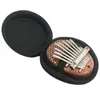 Lagringspåsar 1pc musikinstrument kalimba väska tum piano mbira mjukt fodral axel bärbar 8 3 cm (inte inkluderar)