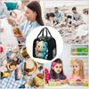 Ball Caps Cool Lunch Bag Box Milk And Mocha Bubu Dudu Children Aluminum Foil Portable Lunchbox