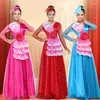 Stage Wear 360 Degree Spanish Dance Costume Classic Flamenco Women Swing Skirts Bullfight Opening Performance