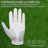 Gants gants de golf pour hommes 1 pcs gauche main droite flexible confortable golf golf soft premium cabretta cuir drop expédaction