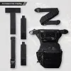 Väskor Wincent 1000D Taktisk benväska Hållbart Nylon Utility Tool Belt Pack Military Army Style för jakttillbehör Hållbar Molle