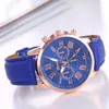 Montres-bracelets femmes montres marque Sport Style mode dames Montre en cuir femmes filles Femme Quartz Montre Femme