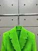 Women's Suits 2024 Laser Wavy Edge Blazer For Early Fall 0908