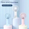 المعجبين Electric Mini Mini Fan USB شحن وتبريد مروحة محمولة مع المعجبين الصيفي في الهواء الطلق 3 سرعات محمولة مع Holdery240320