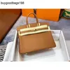 Designer Bags Womens Handbags Half Hand Sewing Honey Wax Thread 25epsom Leather All Steel Plating k Gold Hardware 30 Portable CU60