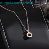 Jewelry Designer Brand Pendant Necklaces Genuine Electroplated Treasure House Is in Good Diamonds Copper Coins for Women 18k Rose Gold of Pearl Small Round