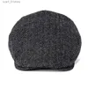 Newsboy Hats BOTVELA Mens IC Tweed C Wool Blended News Boys Ivy Hat UK C Autumn Winter Twill HatC24319