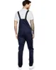 Casual Solid Color Sweatpants Men's Trousers Designer Denim Overalls Slim Fit Slimming Tie Dye Jean Man Plus Size Black