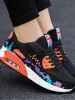 Buty 2022 Autumn Fashion Air Platforme Sneakers Damskie koronki w klinach kobiety swobodne buty sportowe dla kobiet komfortowe buty podróżne mujer