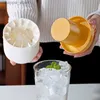 Ice Cream Tools 1/2Pcs Silicone Ice Buckets Cup Mold with Lid 60 Grid Mini Ice Cubes Tray Food Grade Quickly Freeze Ice Maker for Whiskey Beer L240319