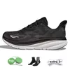 HOKA ONE Bondi 8 Carbon x 2 Tênis femininos de corrida hokas Clifton 8 white training Sneakers eggnog shifting sand Shock absorption highway marathons Trainers