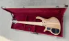 Cables 5 Strings Bolton Neck Original Color Electric Bass Guitar with Burl Top,Offer Customize