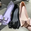 Sandaler 2024 Spring Autumn Women's Shoes Ladies Fish Mouth Bow Jelly Single Parent-Child Beach Size 31-39