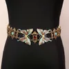 Belts 1pc Golden Waist Chain Butterfly Metal Belt Fashion Trendy Belt For Girls Children Ideal choice for Gifts