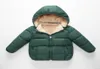 Fleece Winter Parkas Kids Jackets 여자 소년 따뜻한 두꺼운 벨벳 어린이 039s 코트 아기 겉옷 유아 Overcoat3482961