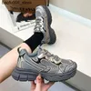 Casual Shoes Spring and Autumn Casual Running Shoes Fashionable Womens Sports Shoes Designer Pattern Contrast Color Mesh Vulcanized Shoes Q240320