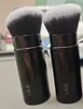 LAUR LER Retractable Makeup Brush Black Professional Powder Brush