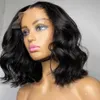 12A Wear Go Glueless Wig Short Loose Body Wave Bob Wig Brazilian Human Hair Lace Front Wigs 13X4 HD Transparent Body Wave Wigs