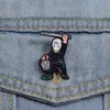 halloween horror movie film character pin Cute Anime Movies Games Hard Enamel Pins Collect Cartoon Brooch Backpack Hat Bag Collar Lapel Badges