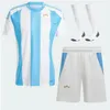 Kits Kids 24 25 Messis Soccer Jerseys 2024 2025 Camisas de futebol para bebês