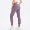 Womens Yoga Women Ninth Pants Running Fitness Joggers Soft High midje Elastic Casual Jogging Pants 5 Färger