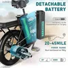 자전거 Ride-Ons hitway hitway ectric bike with 36V/12Ah Rovab 배터리 163.0 지방 타이어 접이식 Ectric Bicyc L240319