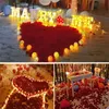 100st Artificial Rose Petals For Wedding Flower Petals For Romantic Decorations Special Night For Him Set or Her For Proposal Anniversary Valentine's