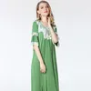 Kobietowa odzież sutowa Koronkowe sukienki księżniczki Kobieta Summal Floral Patchwork Nightgown Lady Elegant Sleep Sukienka L17046