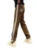 Pantalon pour hommes Designer 2023 Automne / Hiver Haut de gamme Ruban épissé Stripe Brodé Jambe droite Large Casual pour hommes Lâche Européenne Long LD35