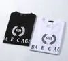 magliette da uomo parigi Europa Francia Lettera di lusso Stampa grafica Logo Moda Uomo Leave Me Alone Maglietta a maniche corte Donna 2B Abbigliamento Casual T-shirt in cotone polo