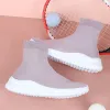 Scarpe calze scarpe da donna sneaker sneaker su scarpe casual uomini moca