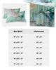 Bed Skirt Marble Turquoise Elastic Fitted Bedspread With Pillowcases Protector Mattress Cover Bedding Set Sheet