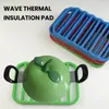 Tapetes de mesa para máquina de lavar louça, almofada de isolamento segura de silicone para assar rack pan antiderrapante tapete resistente ao calor