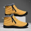 Schuhe Wanderschuhe Herren Schnee 536 Winter Erwachsene flach wasserdicht rutschfest langlebig Baumwolle Ski Marke 2024 263 984