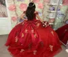 Sukienki Quinceanera suknie balowe organza z koralikami marszczyki Słodka 15 16 Sukienka Promowa Suknia 9811615
