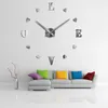 Wanduhren Diy Spiegel Acryl Uhr 12S011Home Dekoration Moderne 3D Große Aufkleber Stillleben Quarz Nadel Uhren
