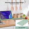 Table Mats Countertop Silicone Mat Waterproof Draining In High Temperature Resistant Long For Bedroom Living Room Kitchen