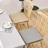 ピローブチェアタイ固定通気性コットンリネンリビングルーム快適なシートブーパッドホームデコレーションカフェ用