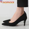 Dress Shoes Voesnees Leopard Print Women 2021 Spring Autumn New Fashion Pointed Toe Pumps Stiletto Shallow Mouth Nightclub High Heels6G62 H240321