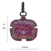 Glitter Case Voor Airpods 3 Pro Draadloze Headset Accessoires Hoofdtelefoon Bluetooth Oplaadcompartiment Bescherming Bling Cover Voor Air Pods Met Haak