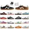 Designer Casual Schoenen Wales Bonner Luipaard Pony Nylon Bruin OG Origineel Crème Wit Zwart Veganistisch Gum Dames Heren Platte Trainers Sportief Rijk Groen Roze Sportsneakers