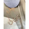 Desginer catier bracelet carier bracelet S925 Sterling Silver Card Home Full Diamond Nail Necklace High Version CNC Fine Carving Color Separation Electroplating 1