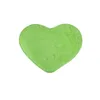 Dywany Słodki serce Kształt Puszysty mata podłogowa Dywan bez poślizgu dywan do sypialni jadalnia 30 x 40 cm (zielony)