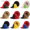 Top Caps Zuxi Şapkalar Erkekler Kadınlar Patchwork Fedoras Siyah ve Beyaz Şapka Lüks Şapka Nuevos Sombreros de Hombre y JERC24319