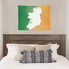 Arazzi Mappa dell'Irlanda retrò con bandiera irlandese Arazzo Decorazioni per la casa Hippie personalizzato Appeso a parete patriottico per camera da letto