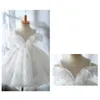 Baby Girl Princess Lace Fly Sleeve Tutu Dress Infant Toddler Teen Vintage Vestido Party Pageant Birthday Clothes 114Y 240318