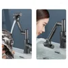 Bathroom Sink Faucets Digital Display LED Basin Faucet Water Tap Bath 360 Degree Single Plastic Handle Mixer And Cold