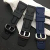 Toppkvalitet 28mm män Watchband för sju på fredag ​​Rem Silikon Rubber Watch Accessories Watertofal Wrist Band Armband Belt250y